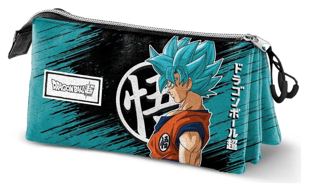 Karactermania Dragon Ball Triple Penál Saiyajin Blue