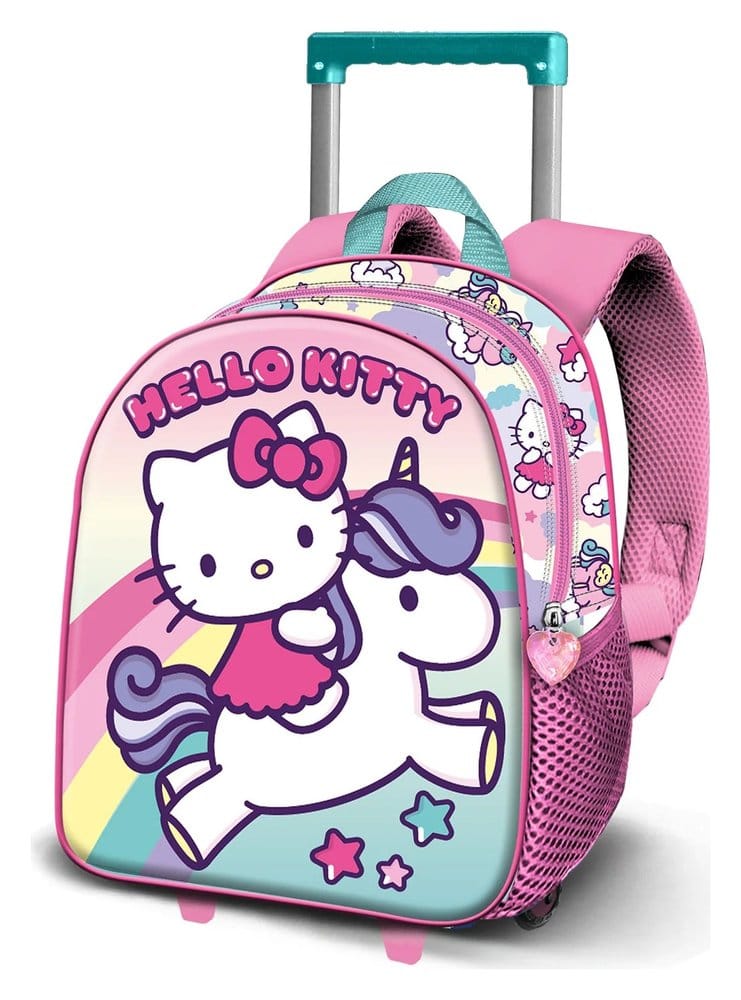 Karactermania Sanrio 3D Batoh s kolečky Hello Kitty Unicorn