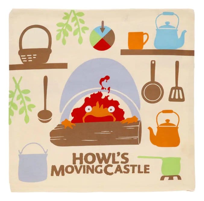 Marushin Howl’s Moving Castle Povlak na polštář Cook with Calcifer