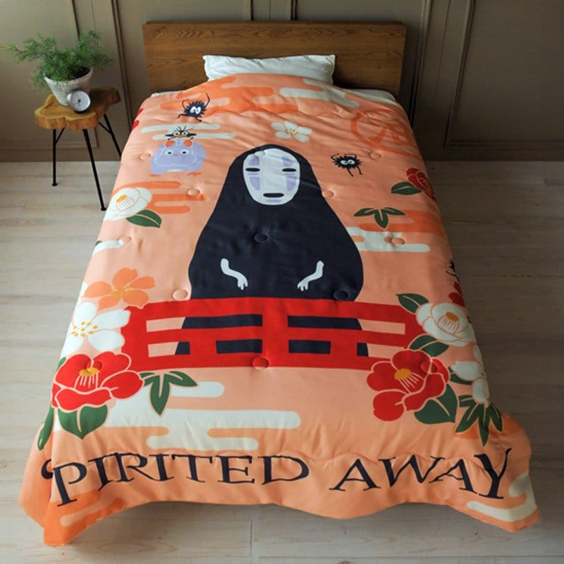 Marushin Spirited Away Přehoz No Face & Flowers