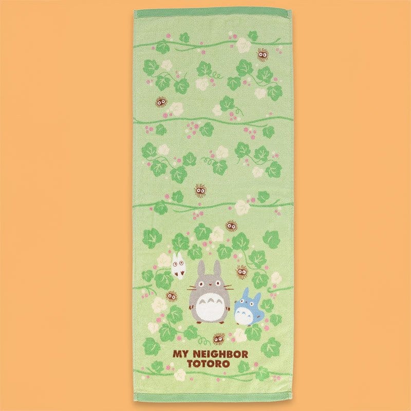 Marushin My Neighbor Totoro Letní osuška Totoro Green Leaf 34 x 80 cm