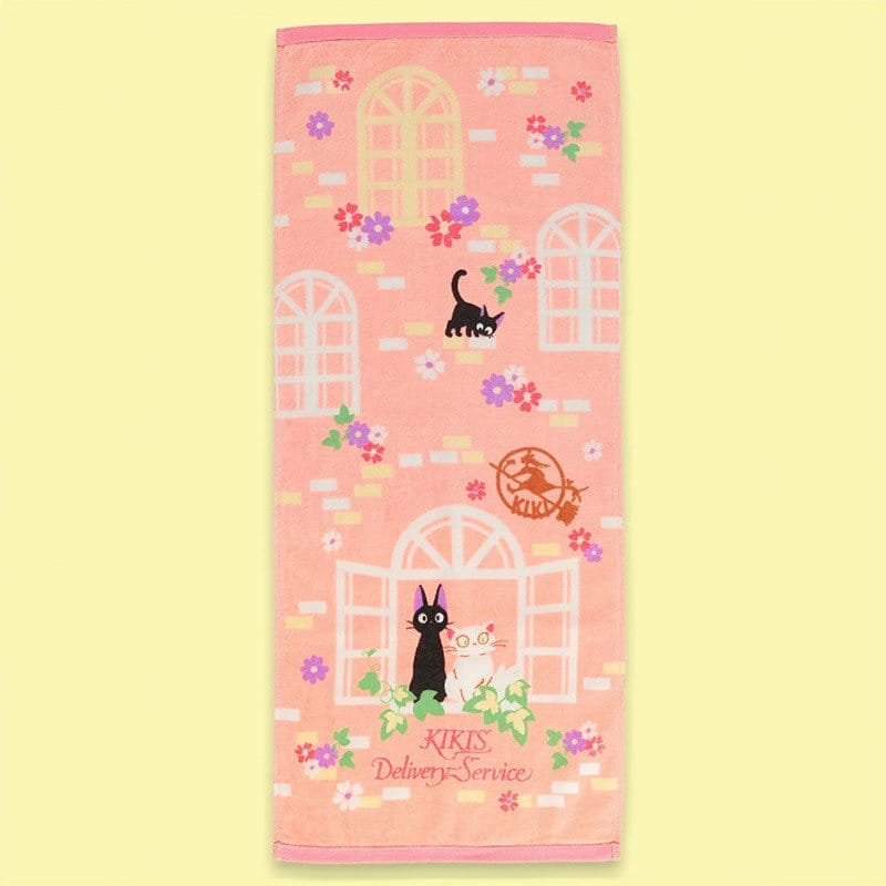 Marushin Kiki's Delivery Service Letní osuška Sweet Pink Jiji 34 x 80 cm