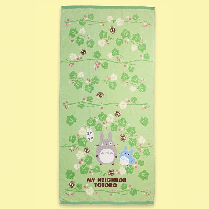 Marushin My Neighbor Totoro Ručník Totoro Green Leaf 70 x 140 cm