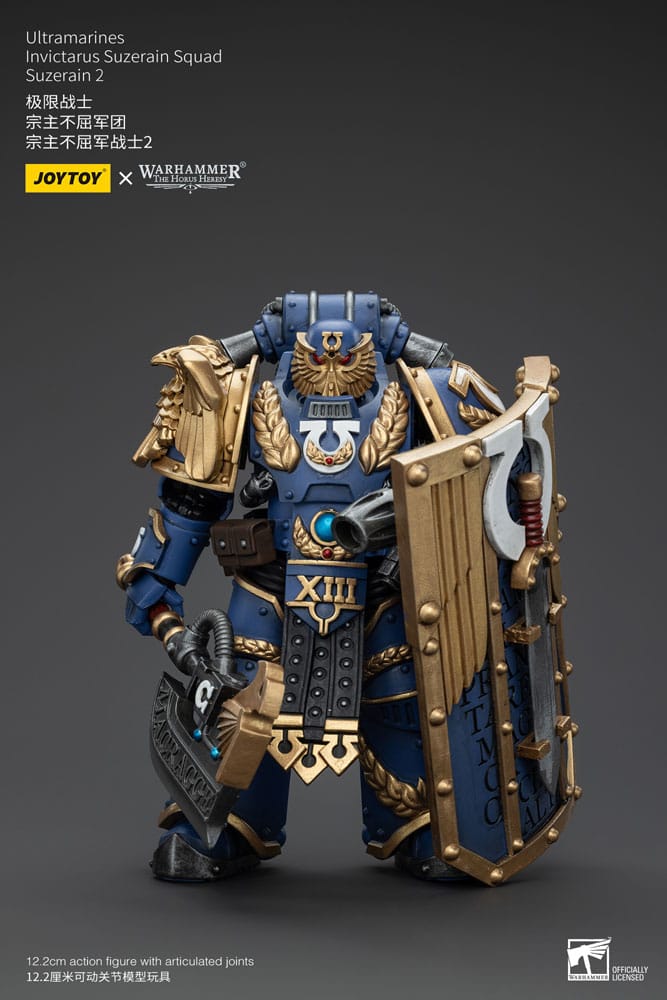 Joy Toy (CN) Warhammer The Horus Heresy Action Figure 1/18 Ultramarines Invictarus Suzerain Squad Suzerain 2 12 cm