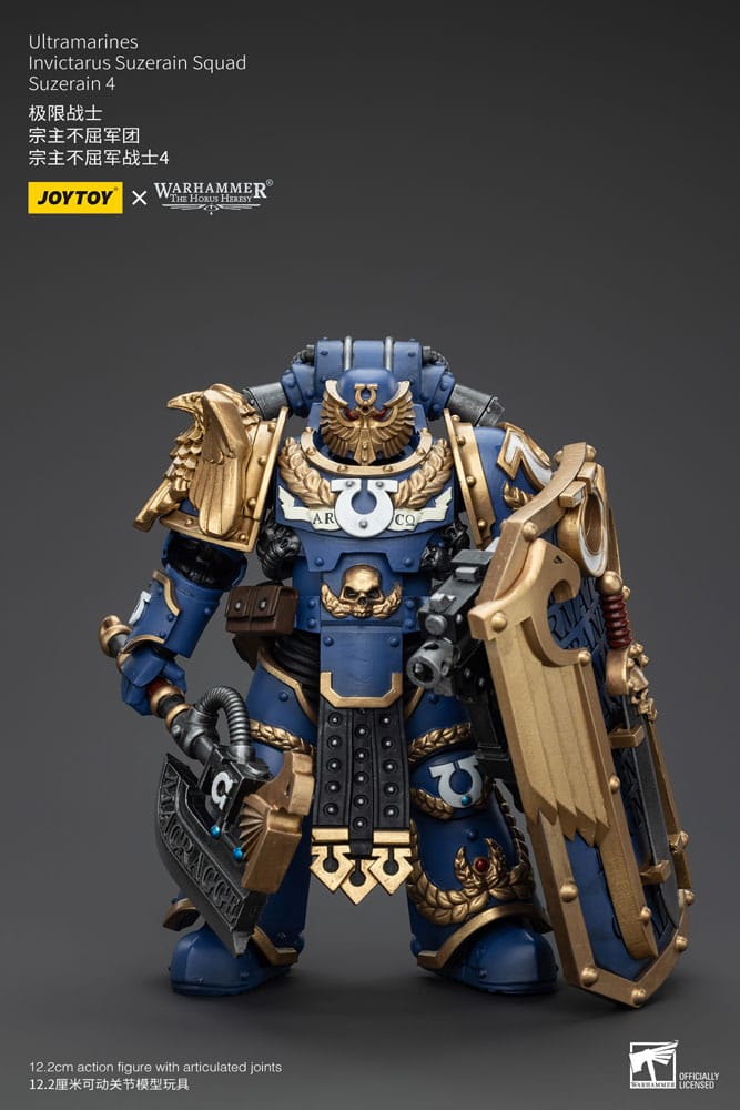 Joy Toy (CN) Warhammer The Horus Heresy Action Figure 1/18 Ultramarines Invictarus Suzerain Squad Suzerain 4 12 cm