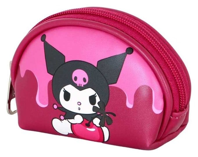 Karactermania Sanrio Casual Oválná peněženka na mince Kuromi Cherry
