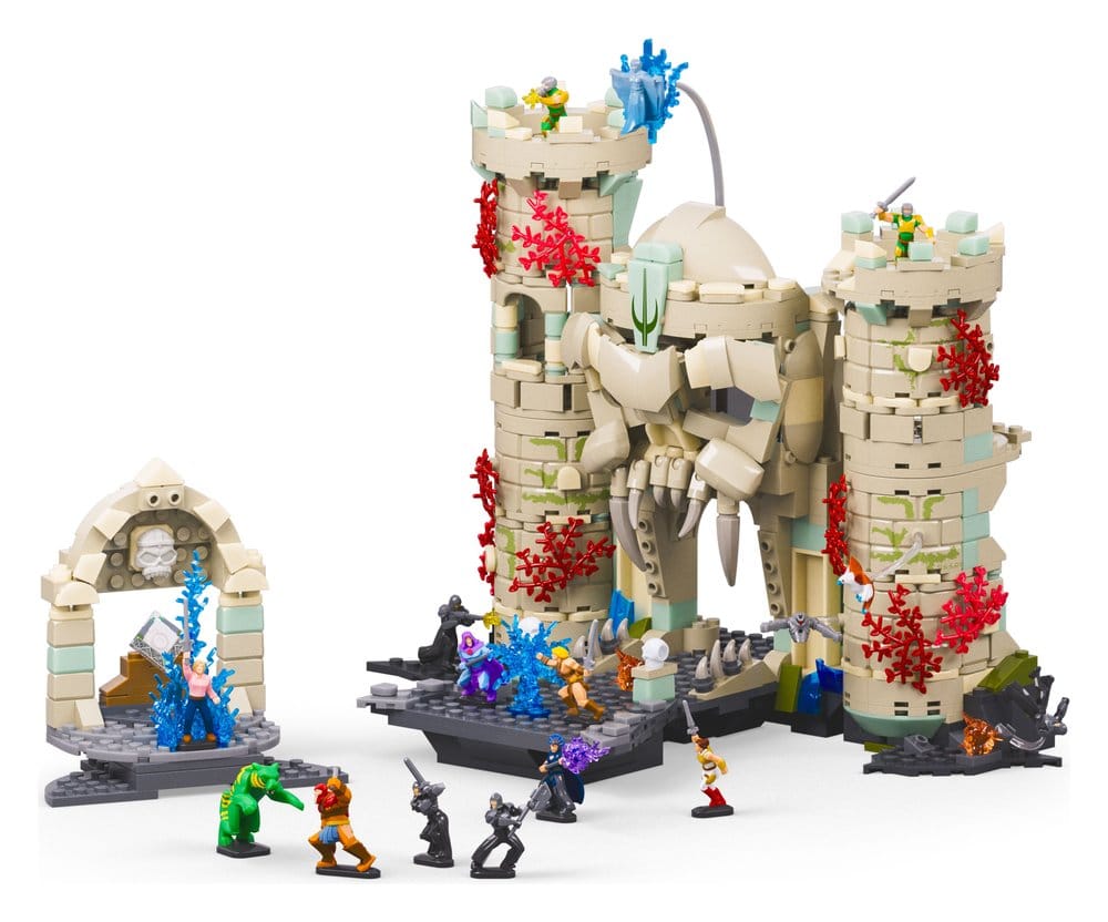 Masters of the Universe Mattel Brick Shop Stavebnice Castle Grayskull