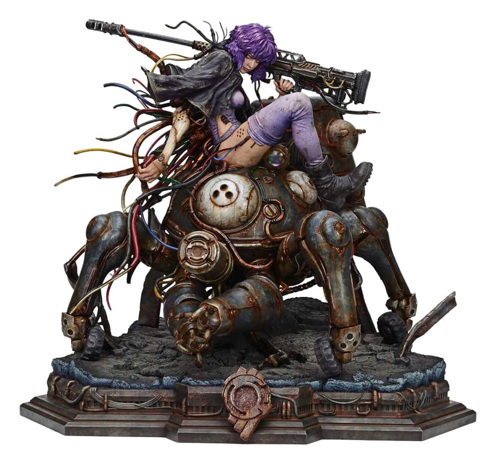 Prime 1 Studio Ghost in the Shell Stand Alone Complex The Legend of Beauty and the Beast Soška 1/4 Motoko Kusanagi & Tachikoma Character color Art by…