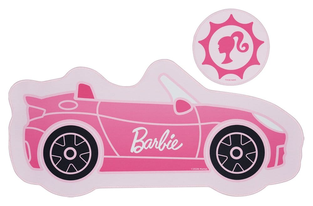 FaNaTtiK Barbie Sada podložky na stůl a tácku Car