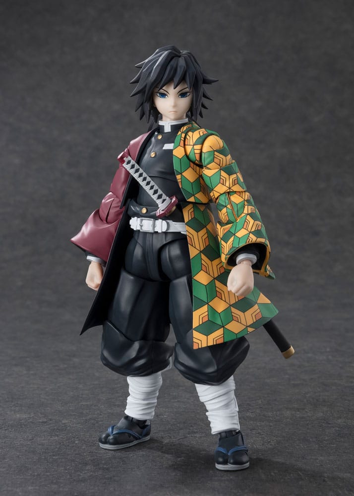 Bandai Tamashii Nations Demon Slayer: Kimetsu no Yaiba S.H. Figuarts Akční Figurka Giyu Tomioka 15 cm