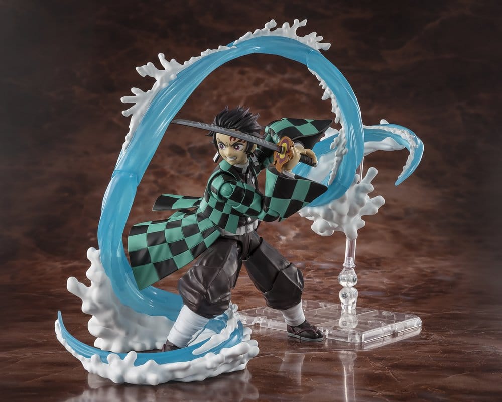 Bandai Tamashii Nations Demon Slayer: Kimetsu no Yaiba S.H. Figuarts Sada příslušenství Tanjiro Kamado & Giyu Tomioka Water Breathing Option Parts Set