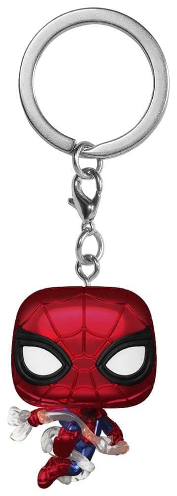 Funko Spider-Man: Brand New Day Pocket POP! Vinyl Klíčenky 4 cm Spider-Man (Metallic) Display (12)