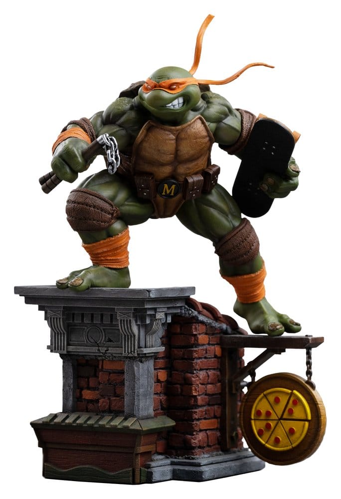Iron Studios Teenage Mutant Ninja Turtles Art Scale Soška 1/10 Michelangelo Unleashed 24 cm