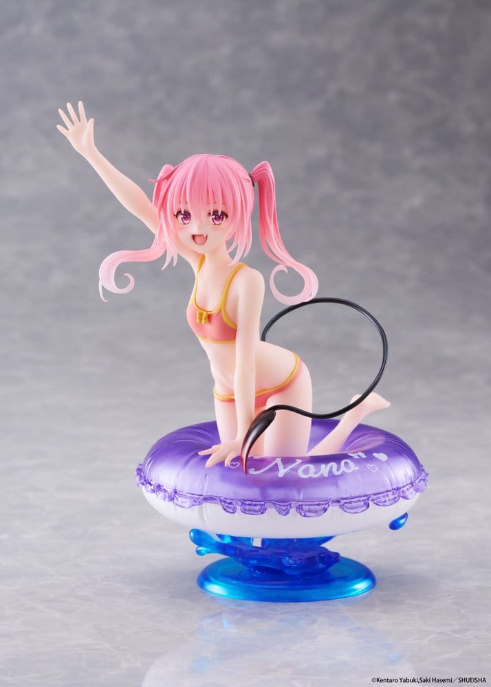 Taito Prize To Love-Ru Darkness Aqua Float Girls PVC Figurka Nana 10 cm