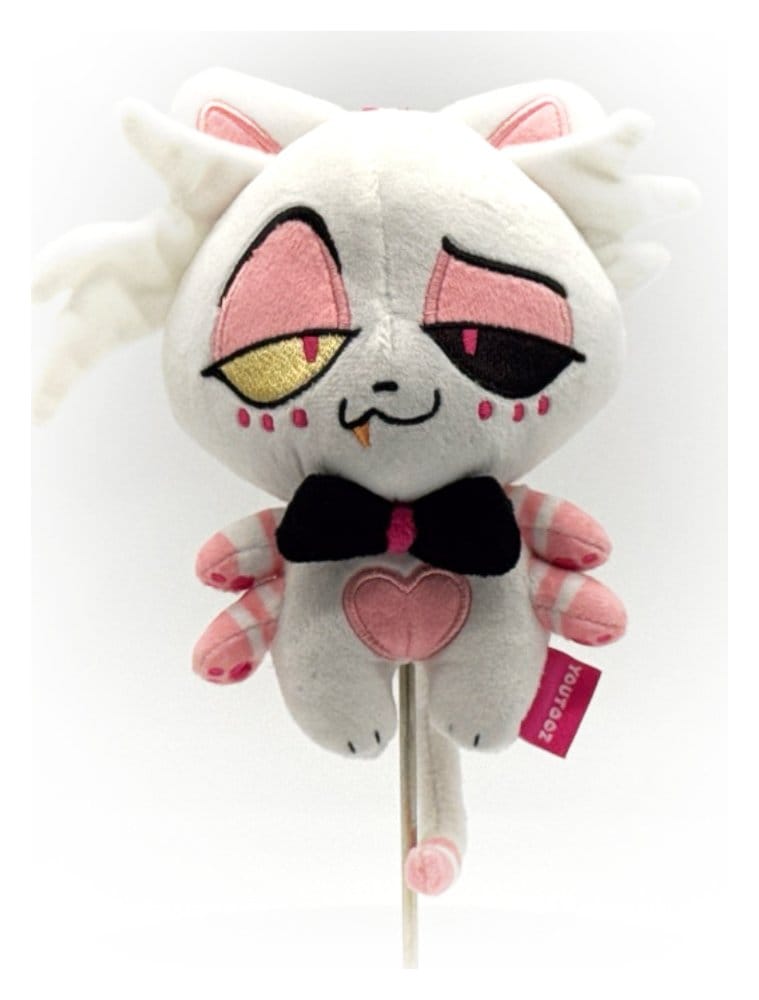 Youtooz Hazbin Hotel Klíčenka Plush Angel Dust Kitty 13 cm
