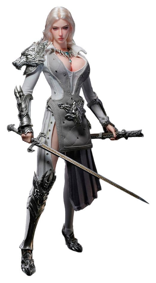 TBLeague The Girl Under Wolf's Ward Akční Figurka 1/6 Alina (Silver) 30 cm