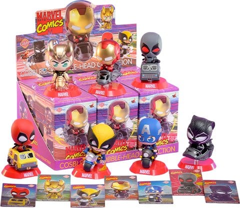 Hot Toys Marvel Cosbi Rider Mini Figurky 9 cm Blind Box Display (8)