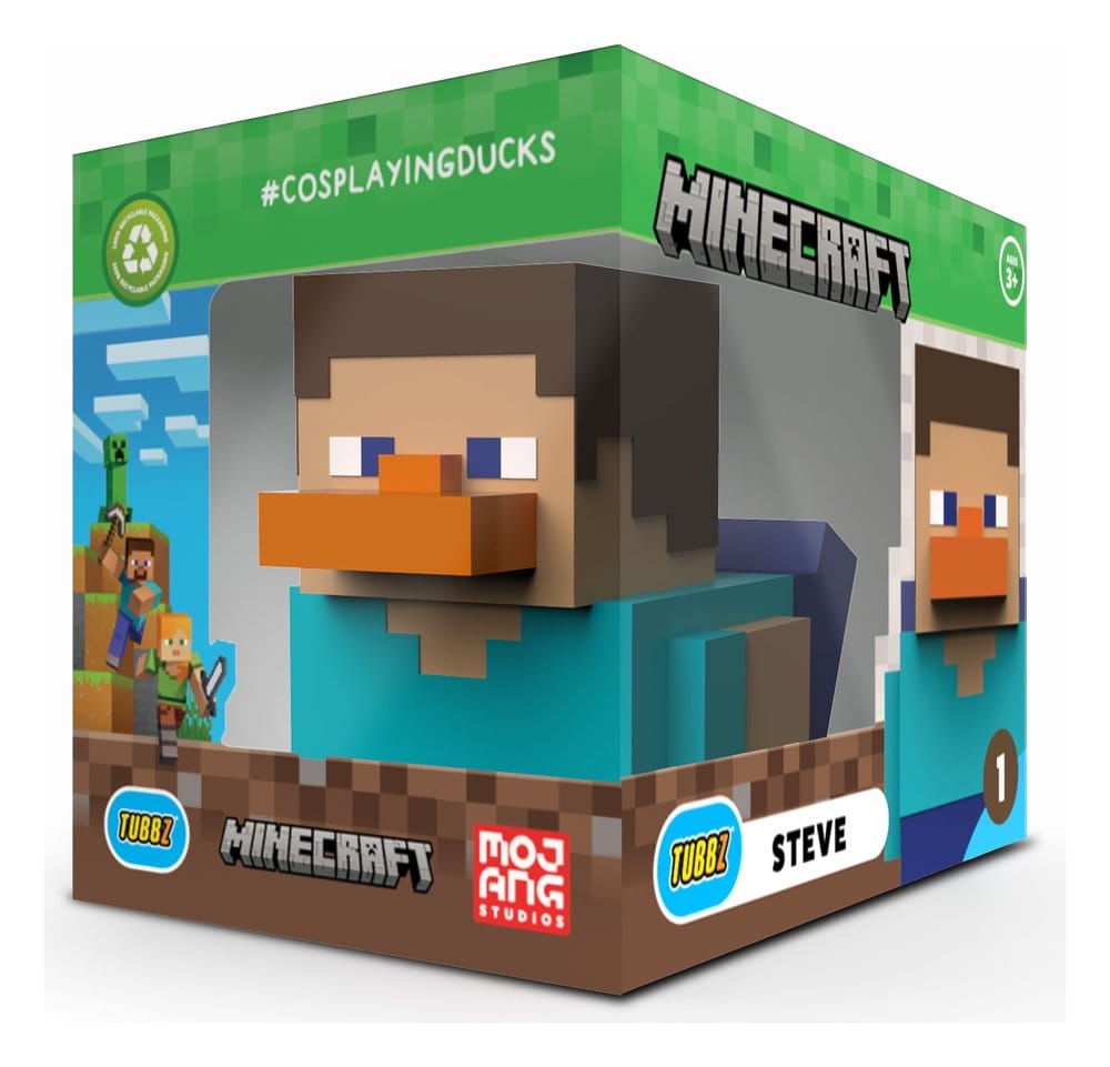 Numskull Minecraft Tubbz PVC Figurka Steve Boxed Edition 10 cm