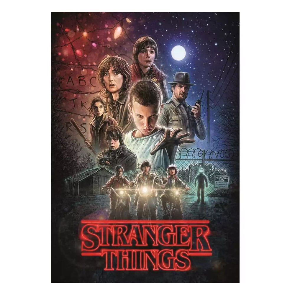 Clementoni Stranger Things Jigsaw Puzzle Season 1 (1000 pieces)