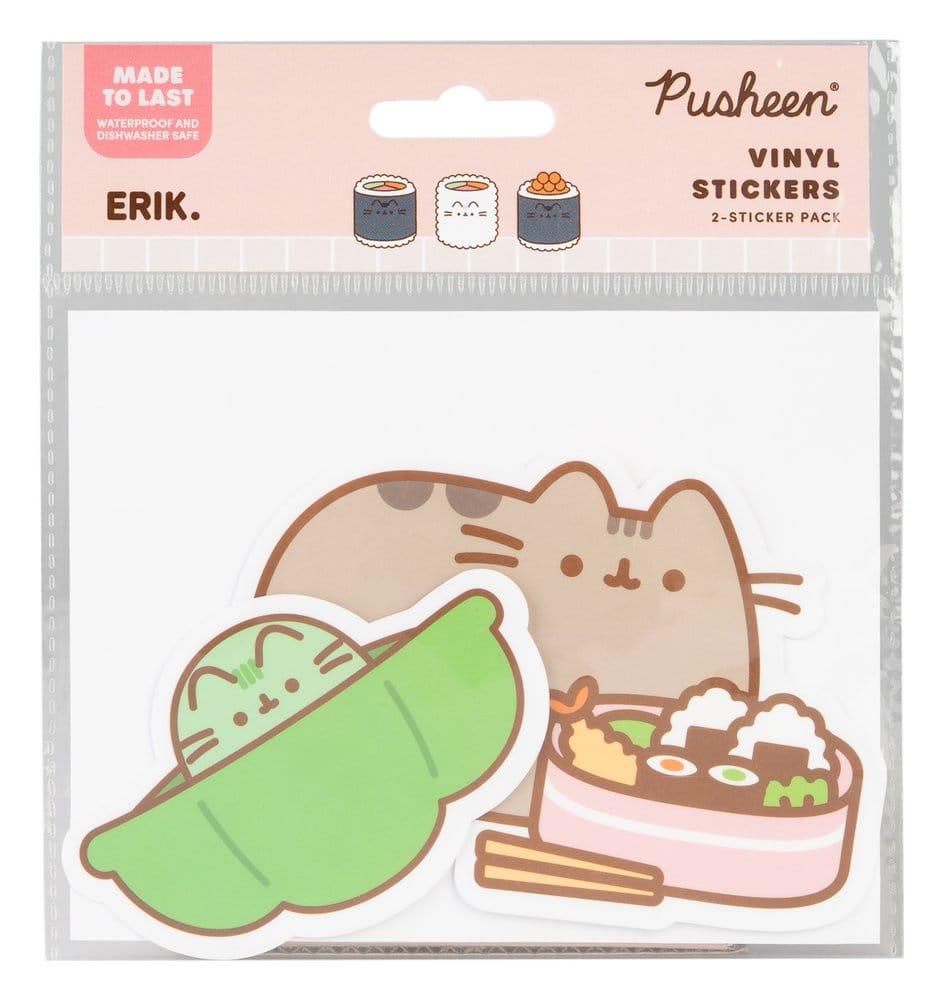 Grupo Erik Pusheen Vinylové samolepky Sushi Roll Vol. 4 Set of 2