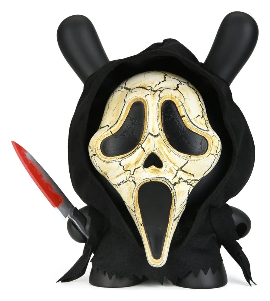 KidRobot Ghost Face Dunny Art Toy Vinyl Figurka Aged Mask Edition 20 cm