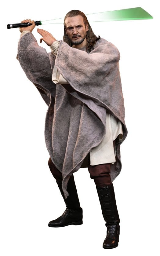 Hot Toys Star Wars Movie Masterpiece Akční Figurka 1/6 Qui-Gon Jinn (Collector Edition) 32 cm