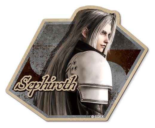 Square-Enix Final Fantasy VII Remake Character Samolepka Sephiroth