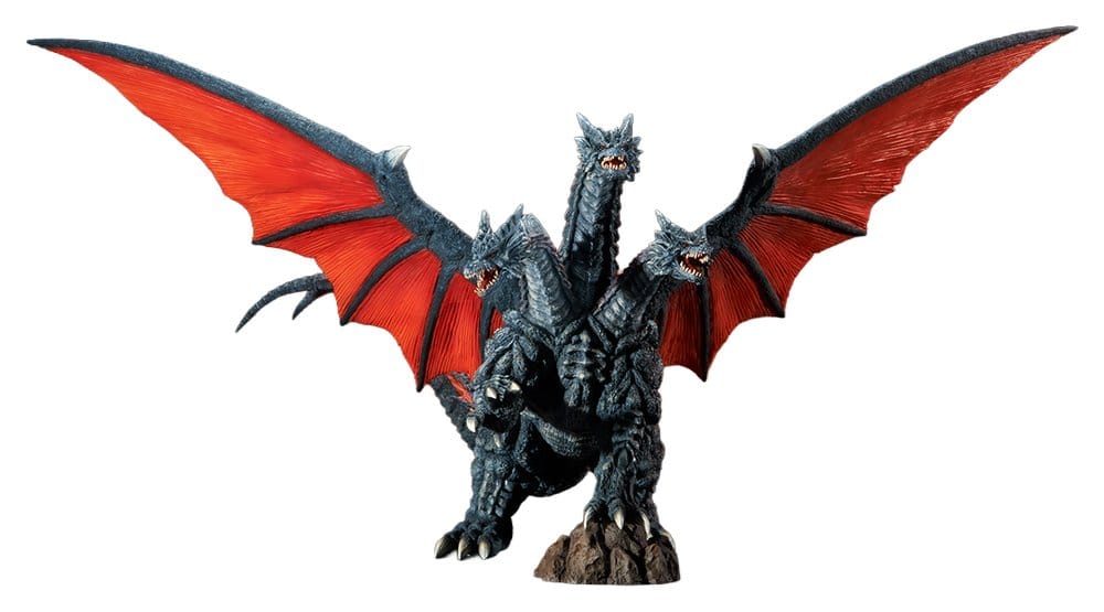 X-Plus Godzilla TOHO Daikaiju Series Favorite Sculptors Line PVC Figurka Desghidorah 32 cm