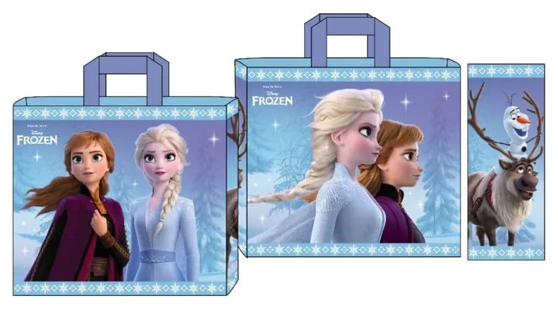 Konix Frozen Nákupní taška Anna & Elsa