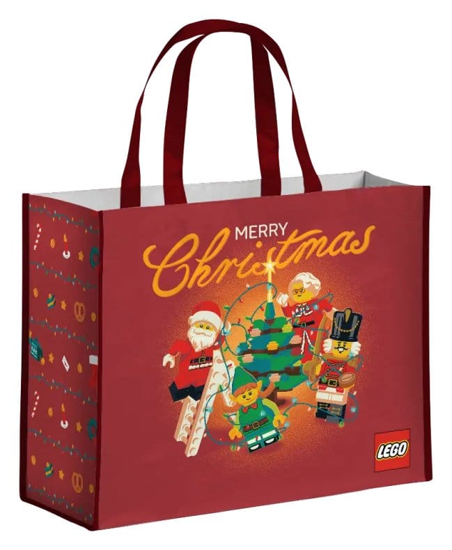 Konix Lego Nákupní taška Merry Christmas