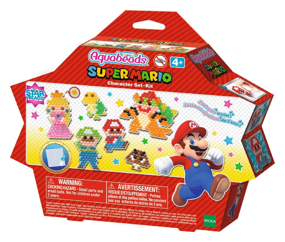 Epoch Toys Aquabeads Star Sada korálků Super Mario
