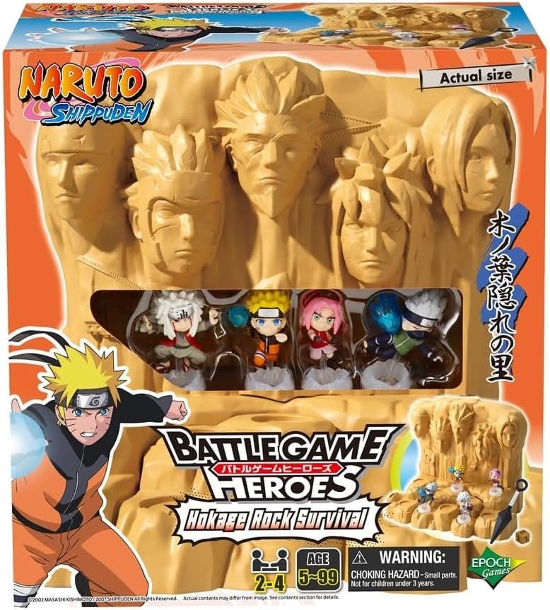 Epoch Toys Naruto game Hokage Rock Survival