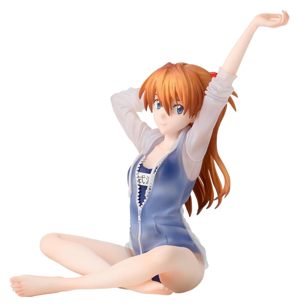 Sega Rebuild of Evangelion Yumemirize PVC Figurka Asuka Shikinami Langley School Swimsuit Ver. 16 cm