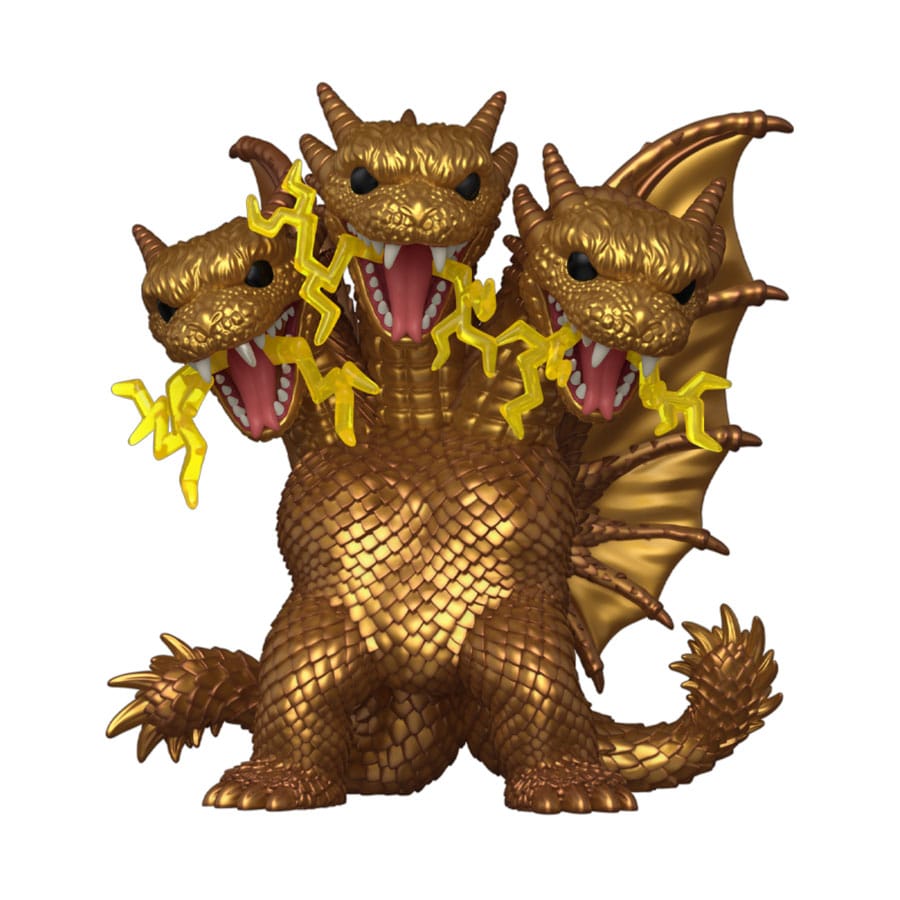 Funko Godzilla Super Sized POP! figurka King Ghidora (Electric) 15 cm
