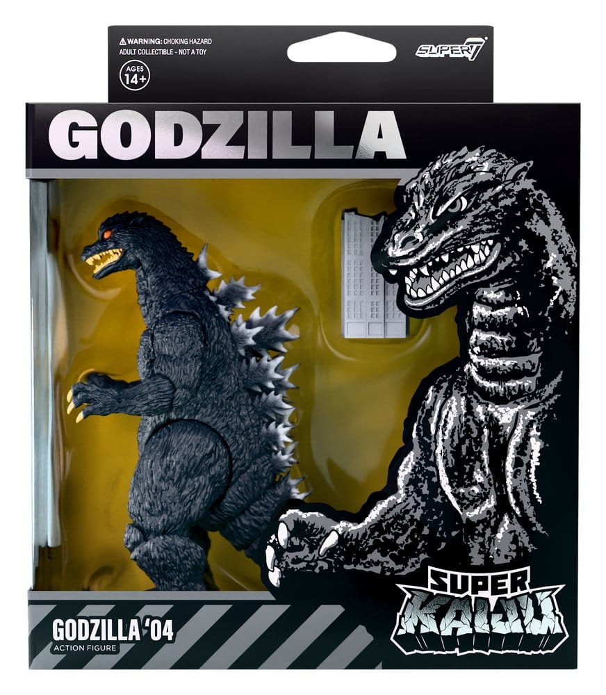 Super7 Godzilla Toho Super Kaiju Akční Figurka Wave 04 Godzilla 2004