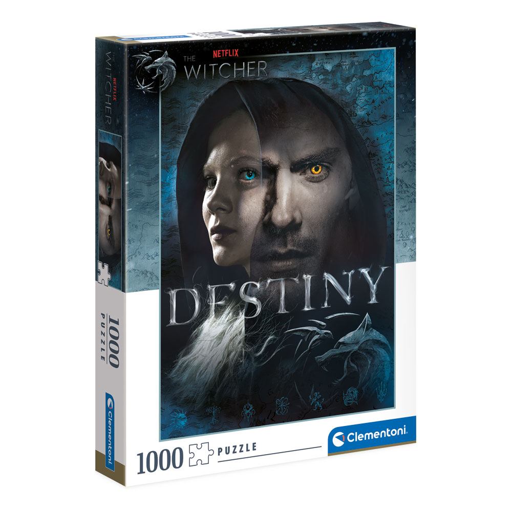 Clementoni The Witcher - puzzle - Destiny (1000 dílků)