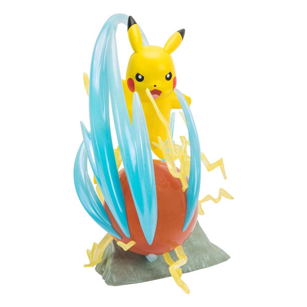 BOTI Pokémon 25th anniversary svítící Deluxe soška Pikachu 33 cm