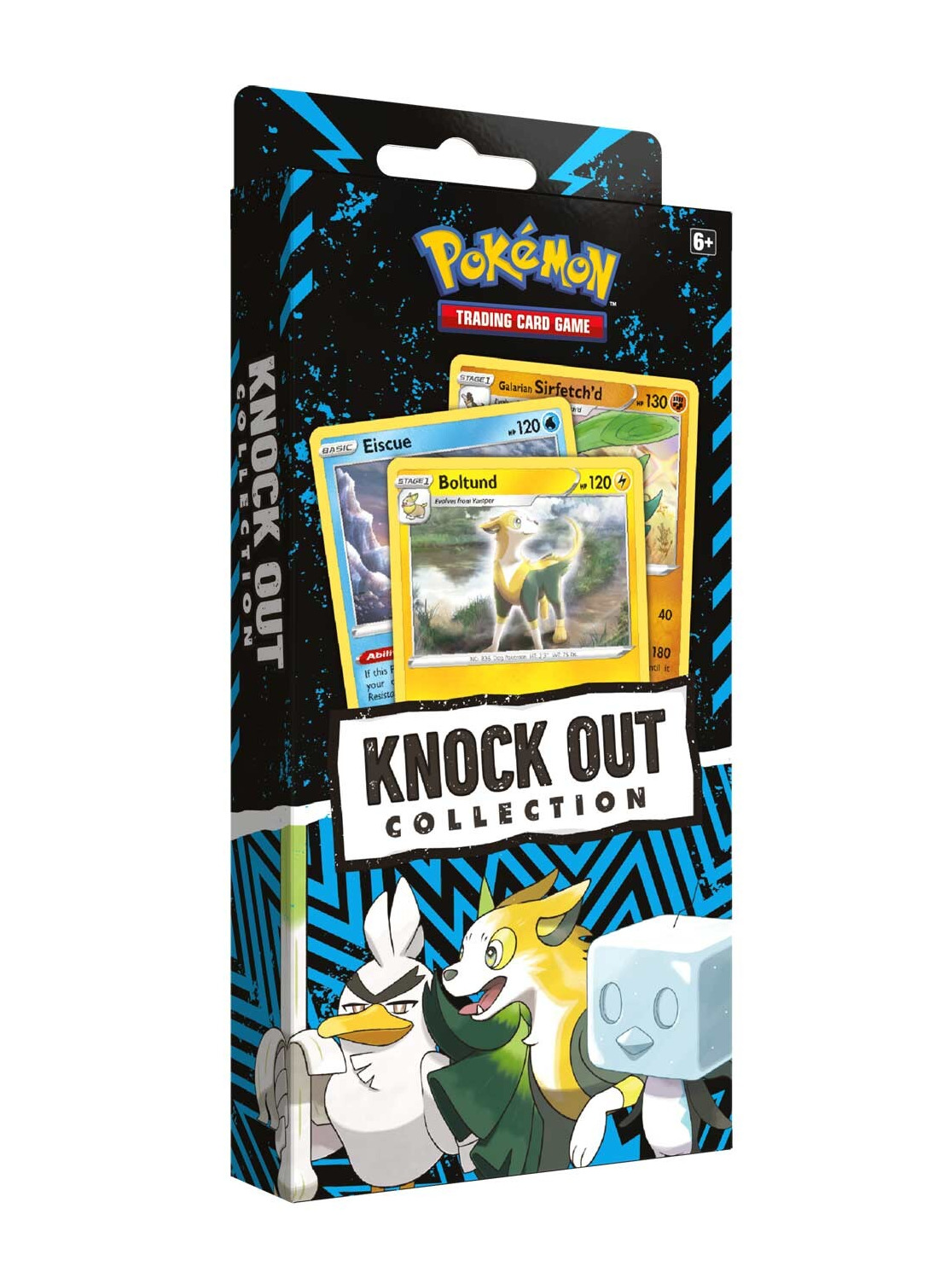 Nintendo Pokémon TCG - Knock Out Collection (Boltund, Eiscue a Galarian Sirfetch'd)