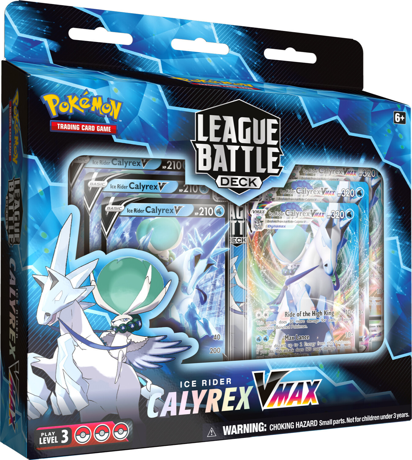 Nintendo Pokémon TCG - Ice Rider Calyrex VMAX League Battle Deck