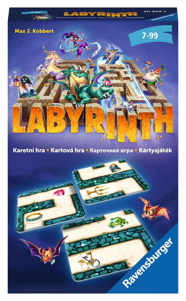 Ravensburger Labyrinth - karetní hra - Karetní hra