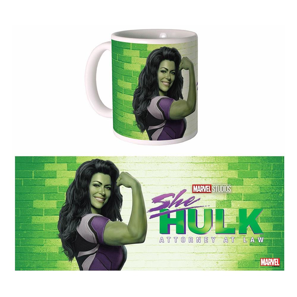 Semic Marvel - hrnek - She-Hulk Green