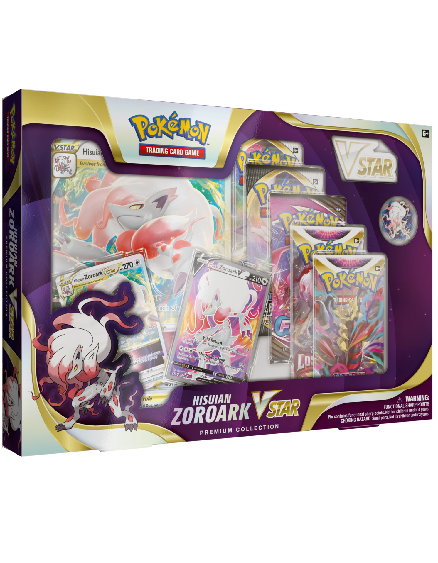 Nintendo Pokémon TCG - Hisuian Zoroark VSTAR Premium Collection