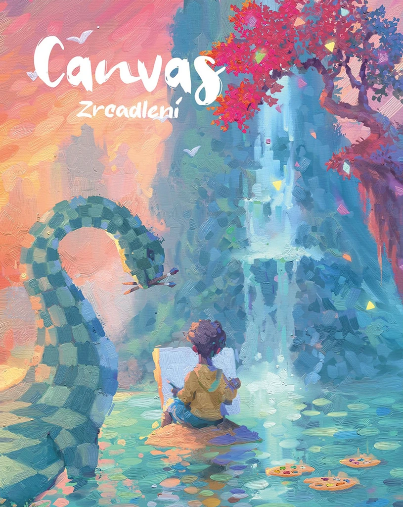 Asmodee Canvas: Zrcadlení - rozšíření karetní hry - CZ