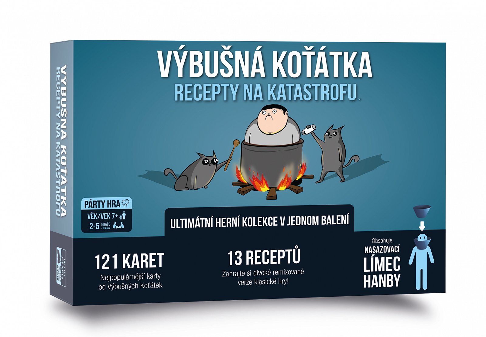 AdMagic Výbušná koťátka: Recepty na katastrofu - karetní hra - CZ