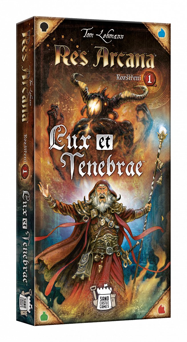 Sand Castle Games Res Arcana: Lux & Tenebrae - rozšíření karetní hry - CZ
