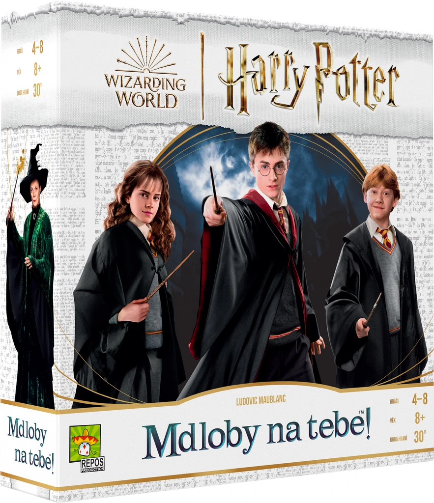 Repos Production Harry Potter: Mdloby na tebe! - karetní hra - CZ