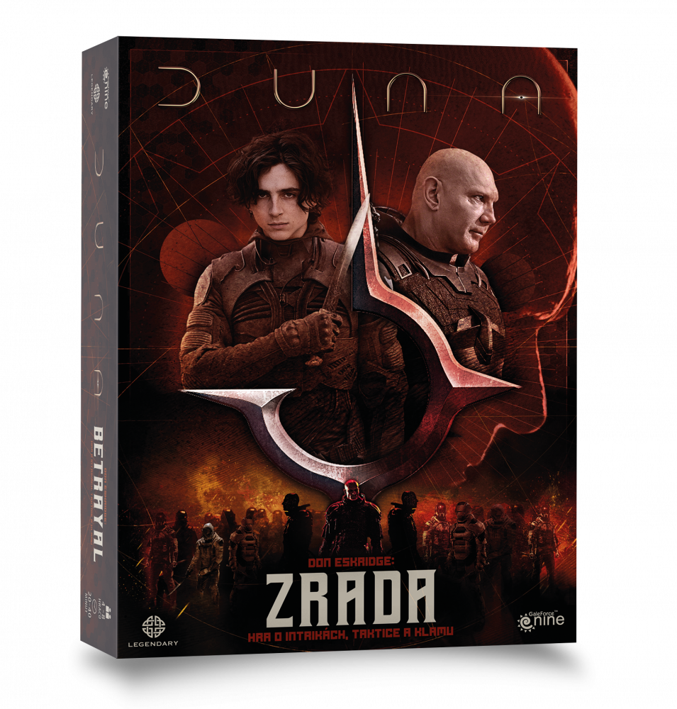 Gale Force Nine Duna: Zrada - karetní hra - CZ