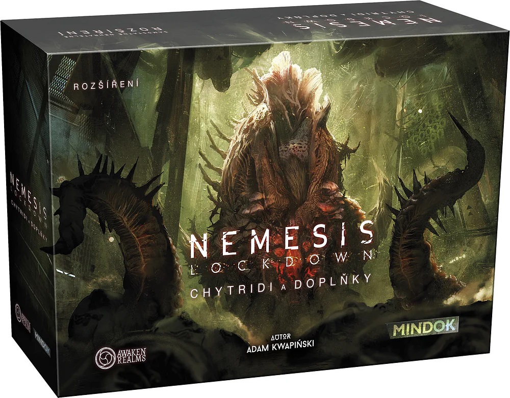 Awaken Realms Nemesis: Lockdown - Chytridi a doplňky - rozšíření deskové hry - CZ