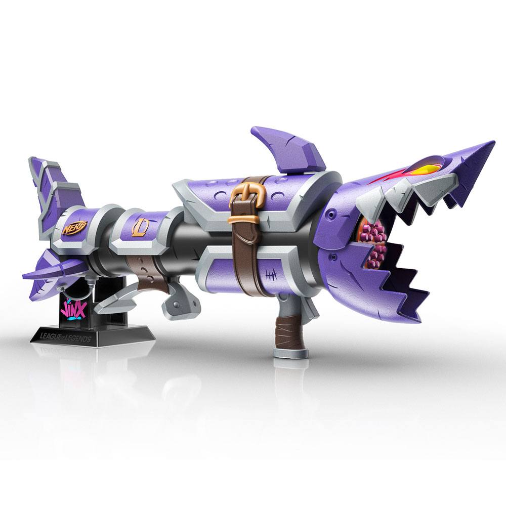 Hasbro League of Legends Nerf LMTD - akční hračka - Jinx Fishbones Blaster