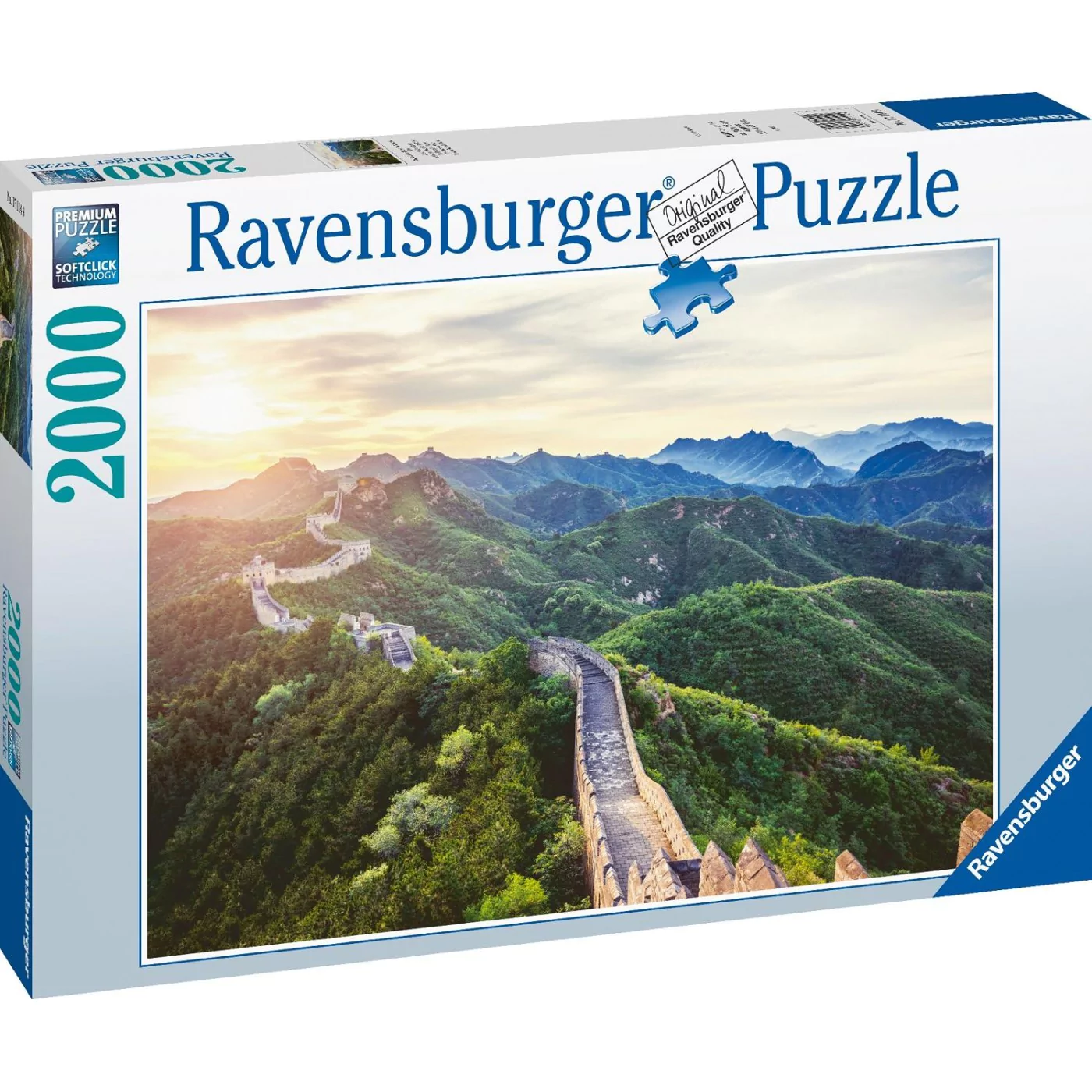 Ravensburger Velká čínská zeď v záři slunce - puzzle - 2000 dílků